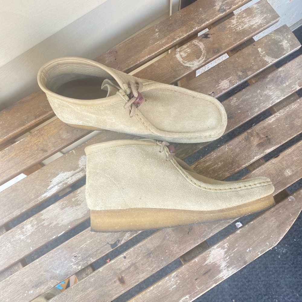 Original Clarks Wallabies.